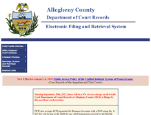 Tablet Screenshot of dcr.alleghenycounty.us